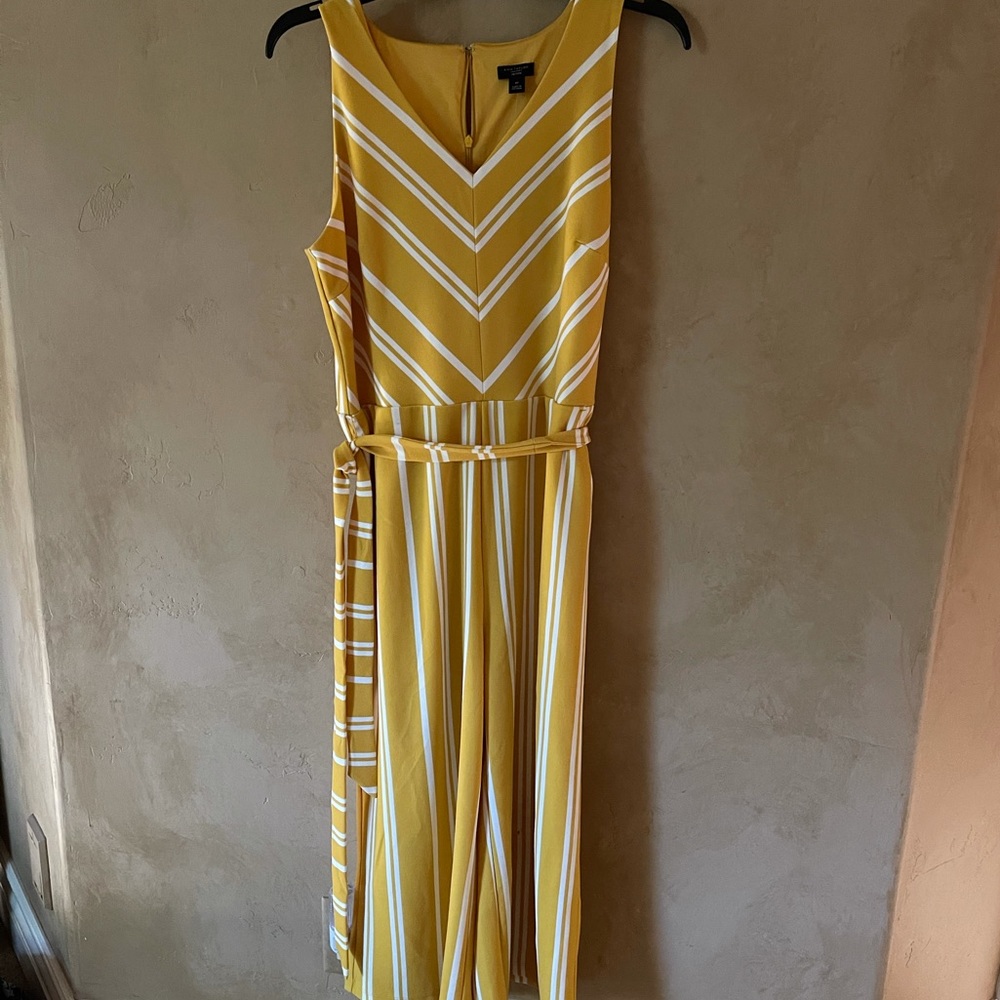 Ann Taylor Sleeveless Belted Women’s Jumpsuit